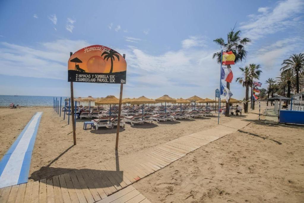 Benalmadena Beach Apartamento Con Vistas Al Mar Y Parking Privado Incluido מראה חיצוני תמונה